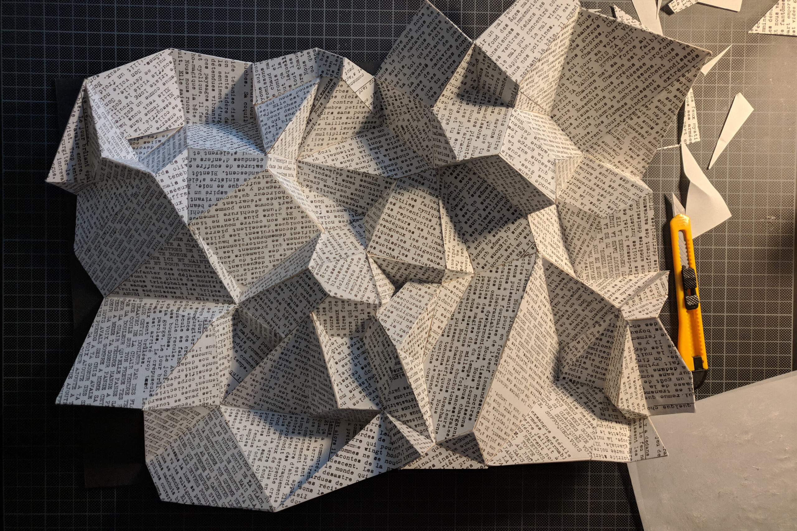 Abraham – Débris de Mondes Perdus artwork making of