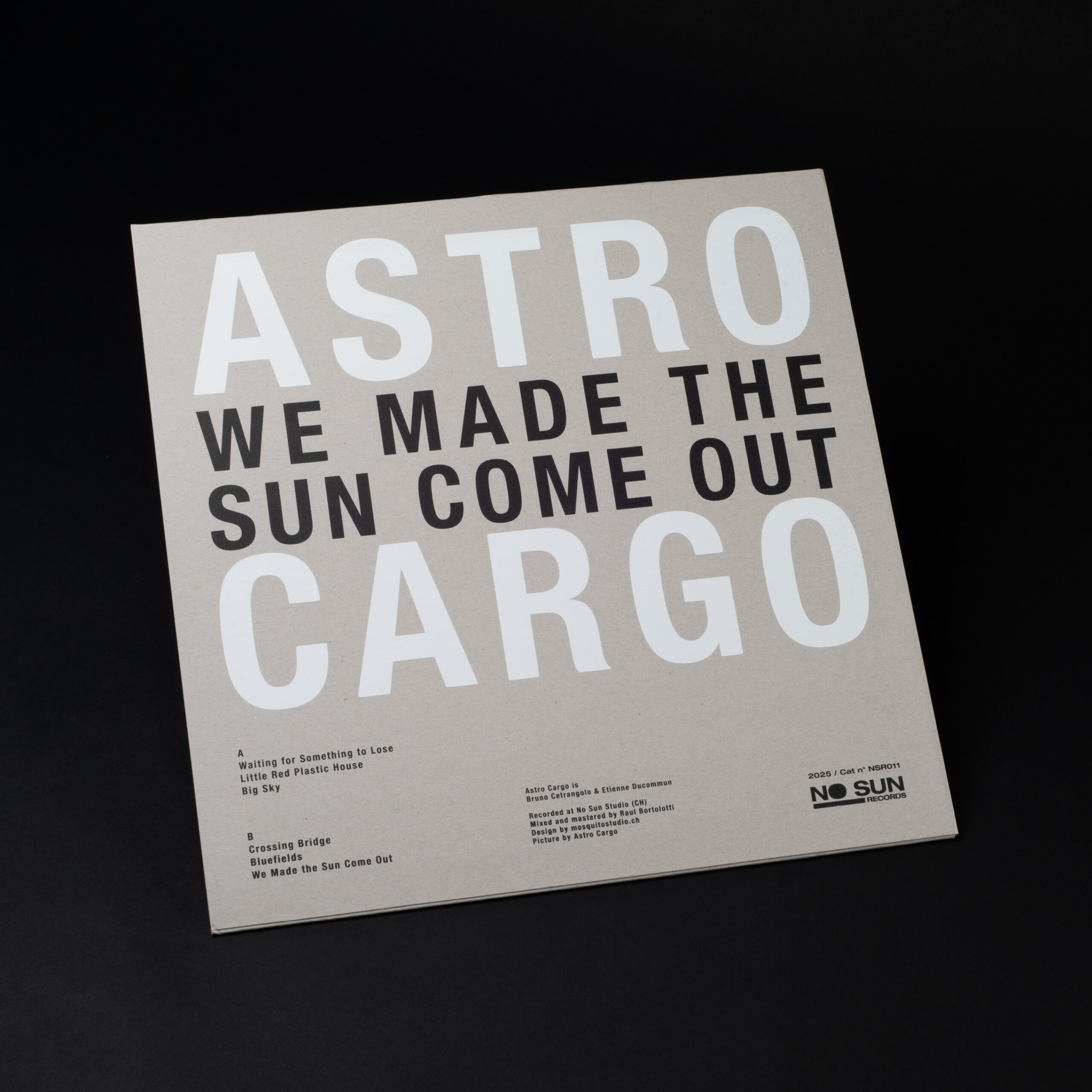 Astro Cargo – We Made The Sun Come Out Album