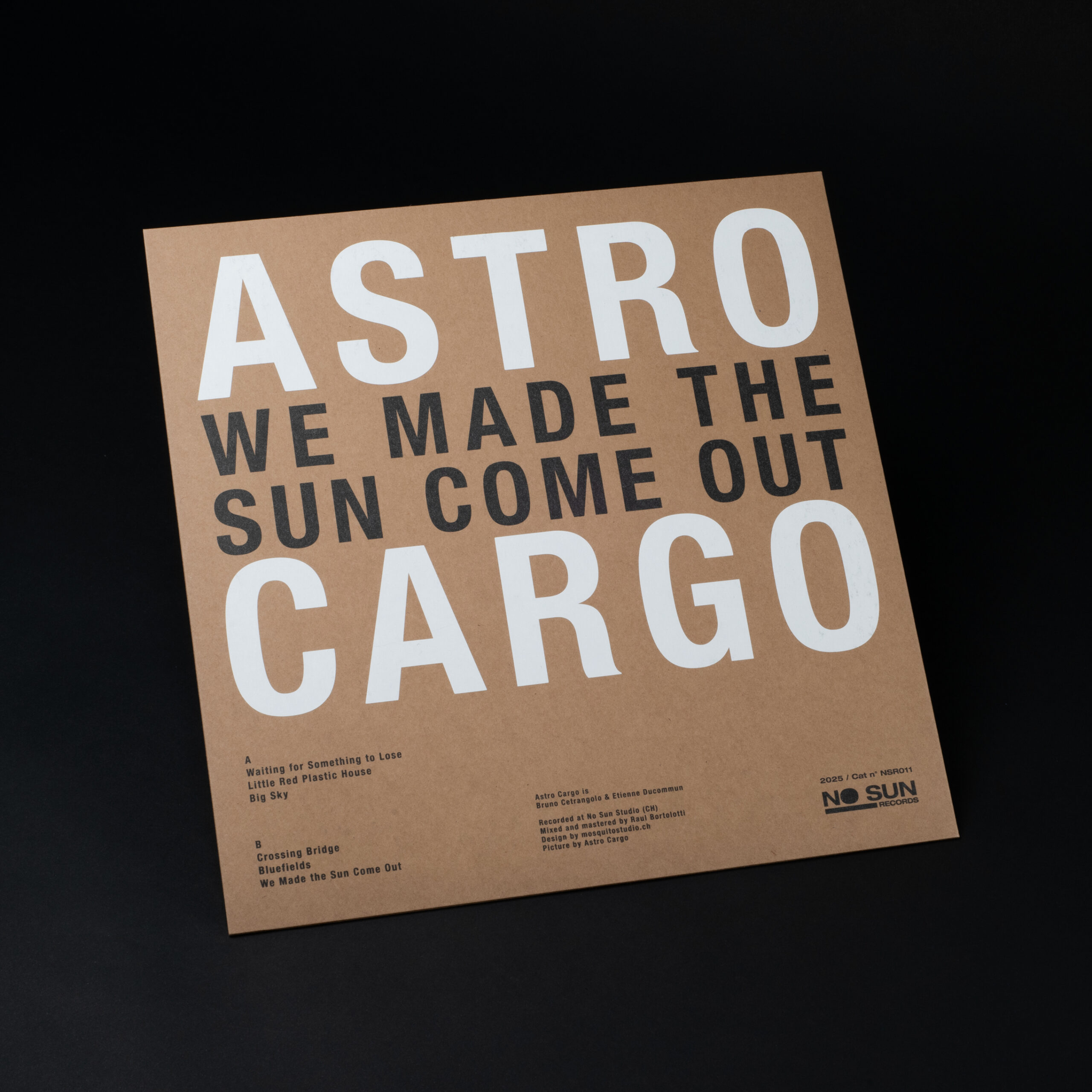 Astro Cargo – We Made The Sun Come Out Album