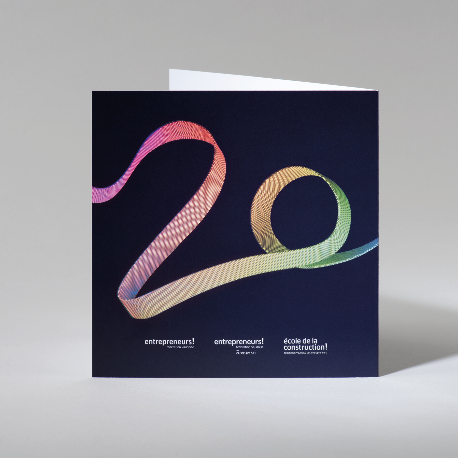 Fédération Vaudoise des Entrepreneurs – carte de vœux 2026
