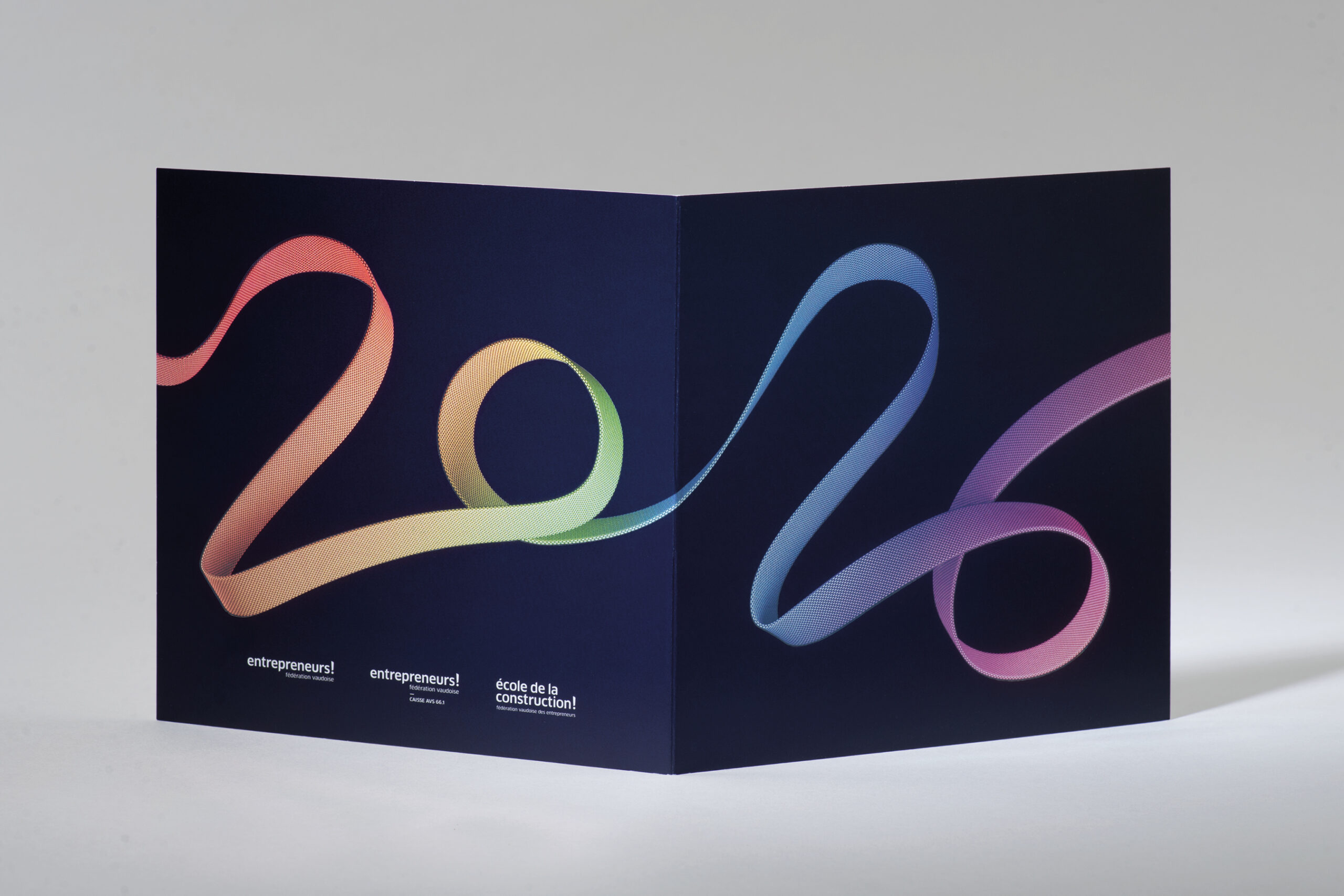 Fédération Vaudoise des Entrepreneurs – carte de vœux 2026